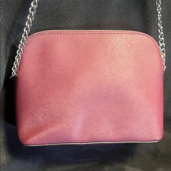 Michael Kors Cindy Dome Burgundy Crossbody Bag - Picture 4 of 10